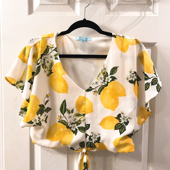 Lemon Patterned Set - Picture 3 of 6